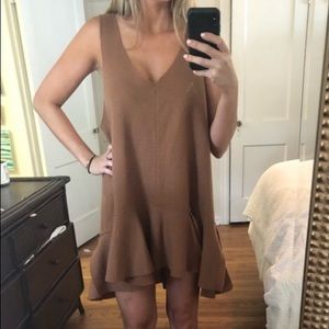 Free People Peplum Swing Dress